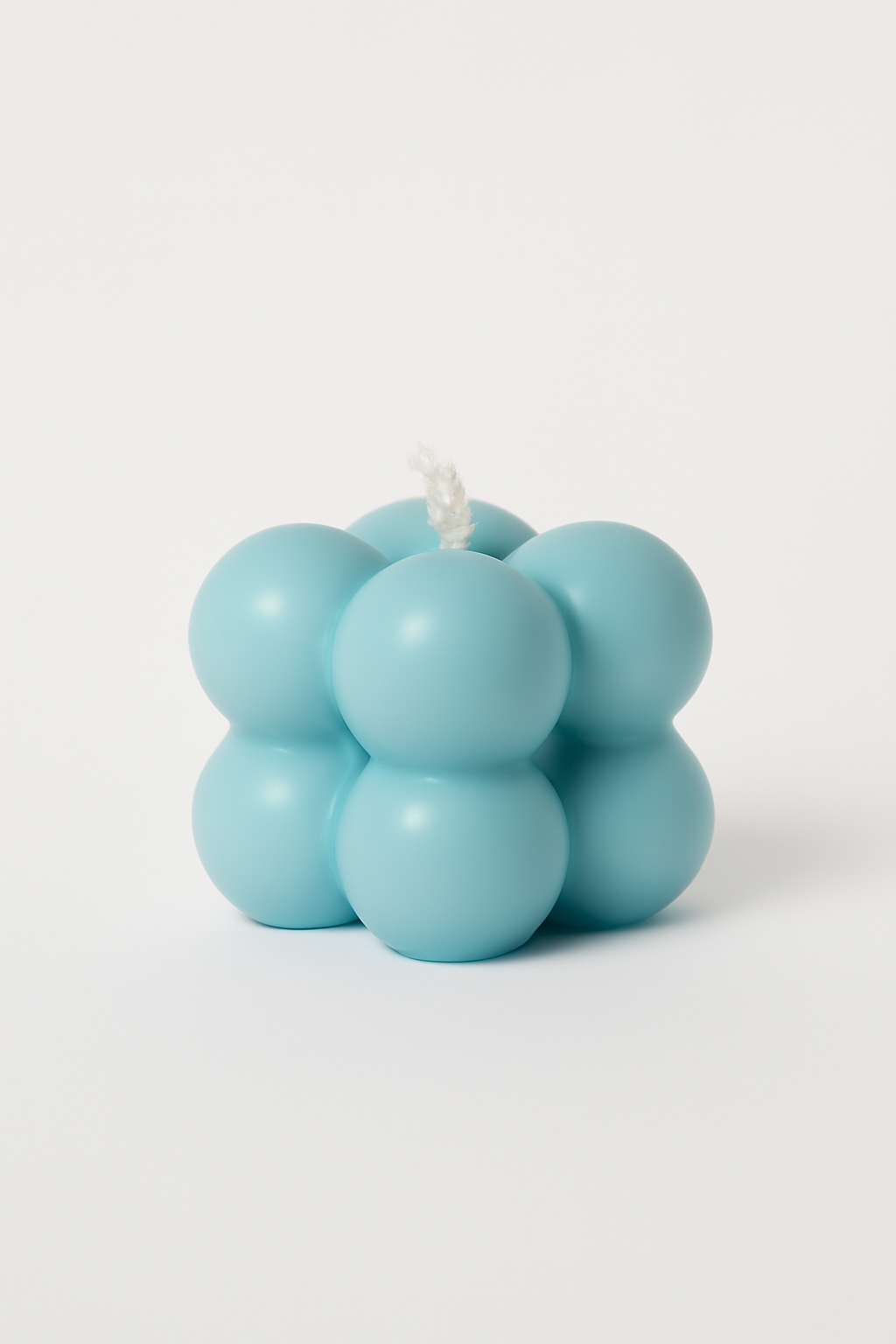 Small Bubble Candle Soy Wax Cube Candle Gift for Her Home Decor