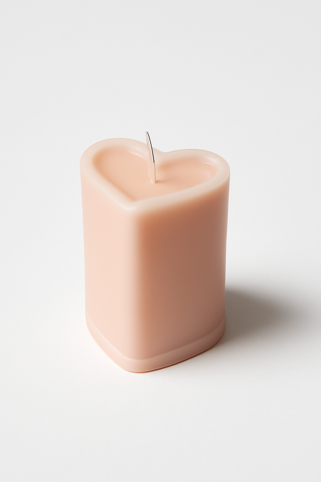 Scentious Love Heart Shape Pillar Candles- Valentine Candles- 100% Soy Wax